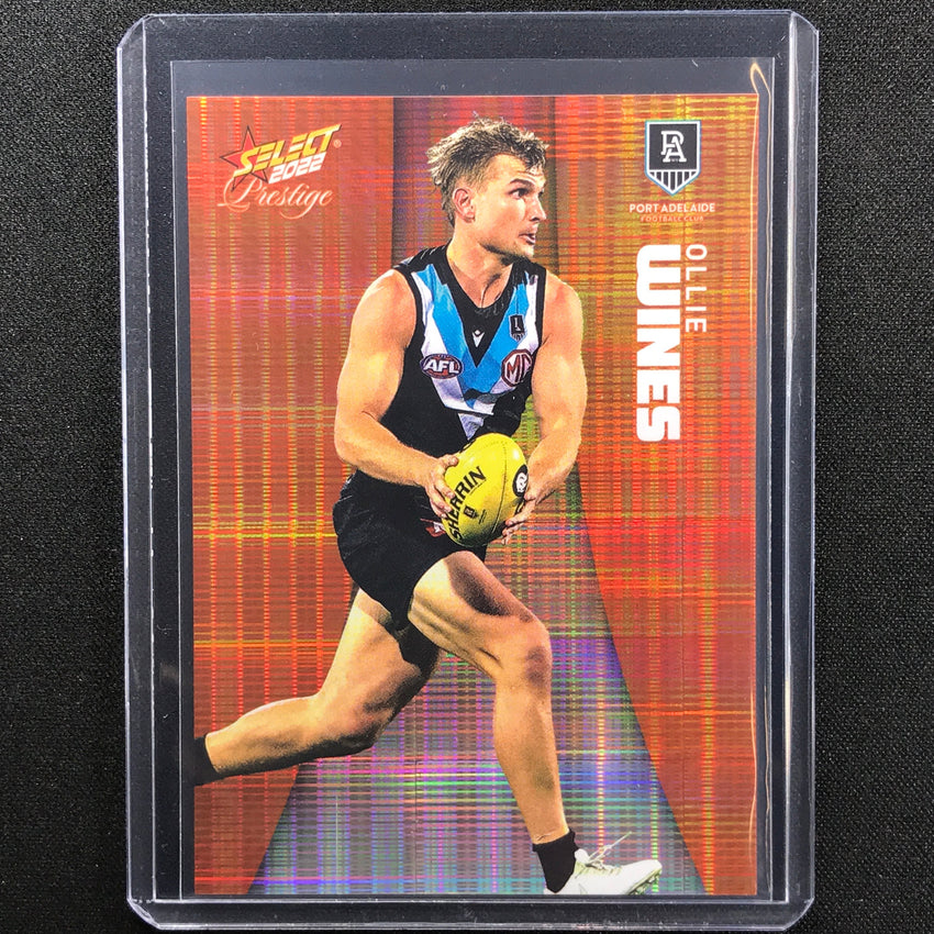 2022 Footy Stars Prestige Ollie Wines Orange 144/210