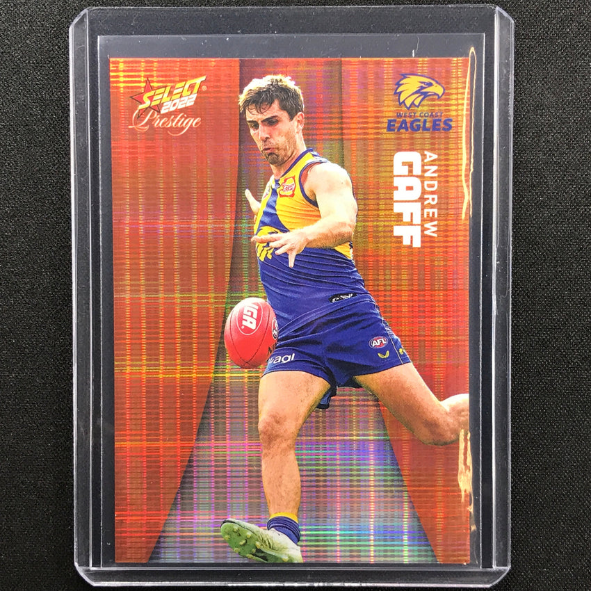 2022 Footy Stars Prestige Andrew Gaff Orange 30/210