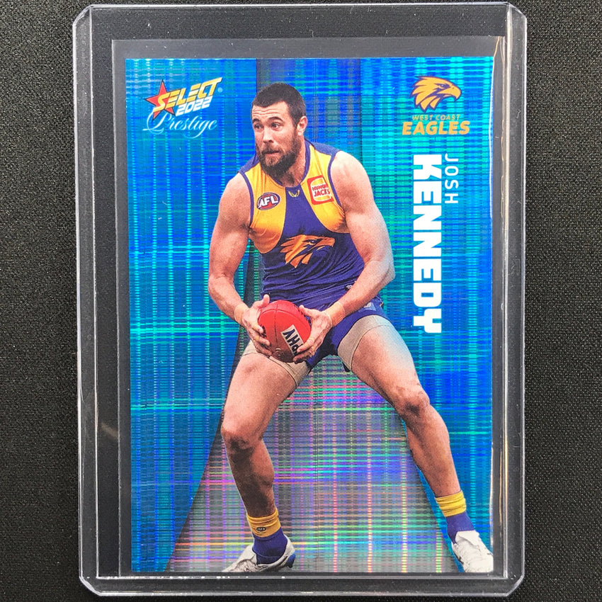 2022 Footy Stars Prestige Josh Kennedy Wce Blue 92/110