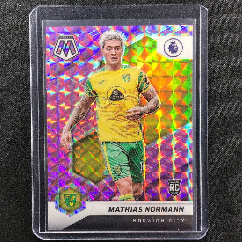 2021-22 Mosaic Epl Mathias Normann Rookie Purple 35/49