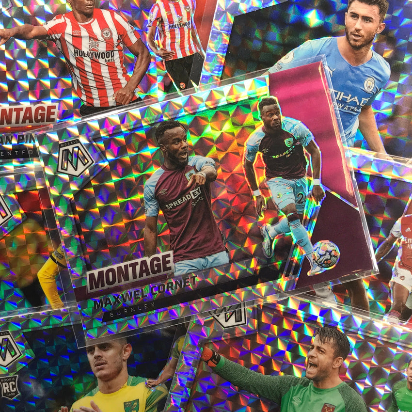 2021-22 Mosaic Epl Nuno Tavares Montage Mosaic Silver No 21