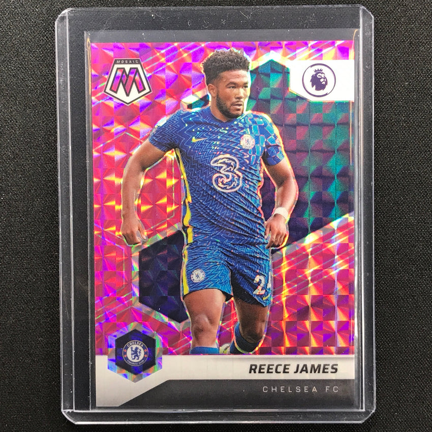 2021-22 Mosaic Epl Reece James Pink 13/25