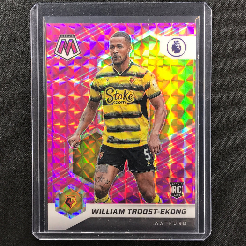 2021-22 Mosaic Epl William Troost-ekong Rookie Pink 16/25