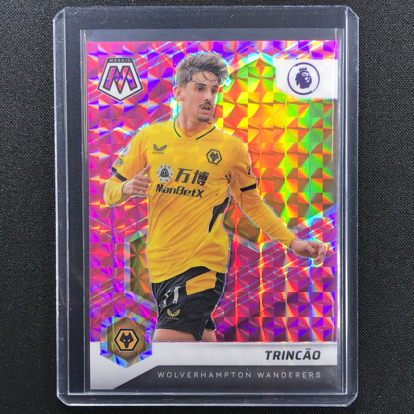 2021-22 Mosaic Epl Trincao Pink 10/25