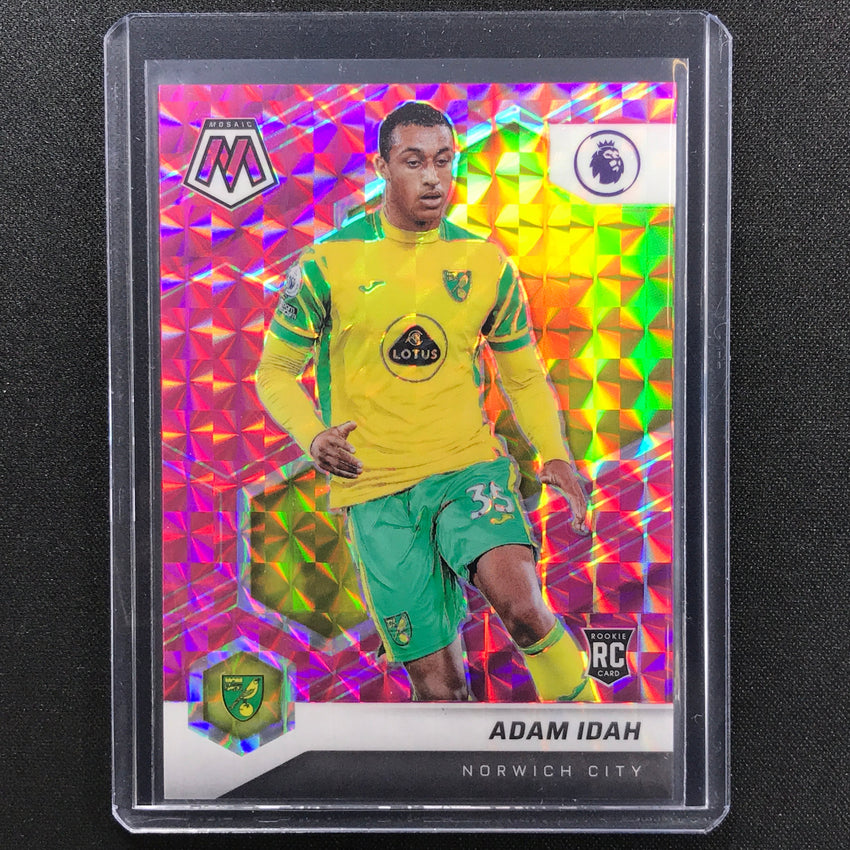 2021-22 Mosaic Epl Adam Idah Rookie Pink 1/25