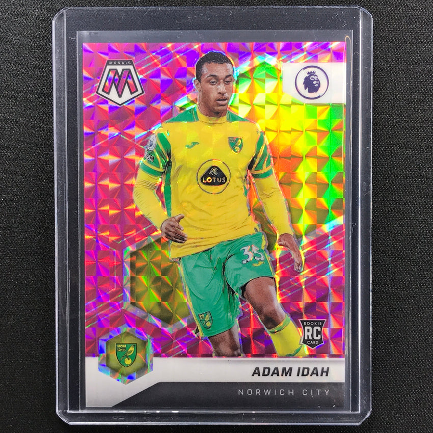 2021-22 Mosaic Epl Adam Idah Rookie Pink 9/25