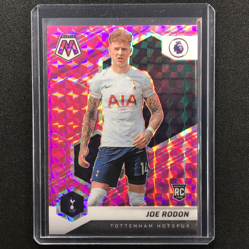 2021-22 Mosaic Epl Joe Rodon Rookie Pink 14/25