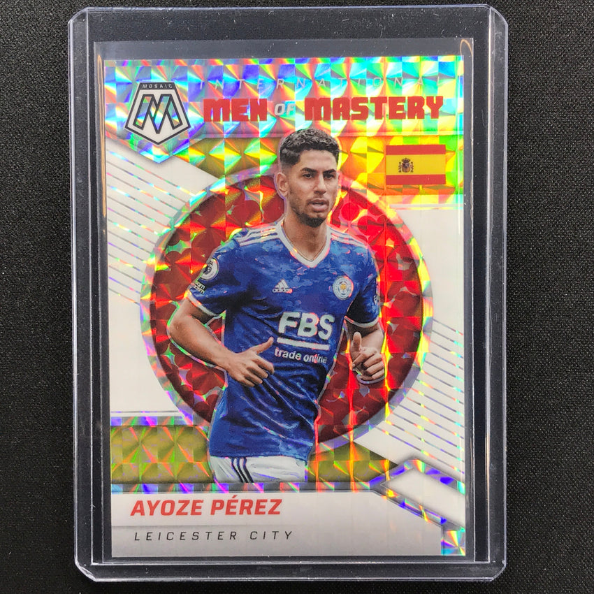2021-22 Mosaic Epl Ayoze Perez International Men Of Mastery White 3/25