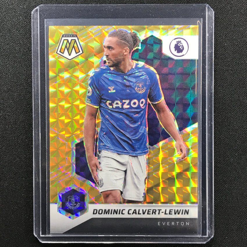 2021-22 Mosaic Epl Dominic Calvert-lewin Gold 10/10