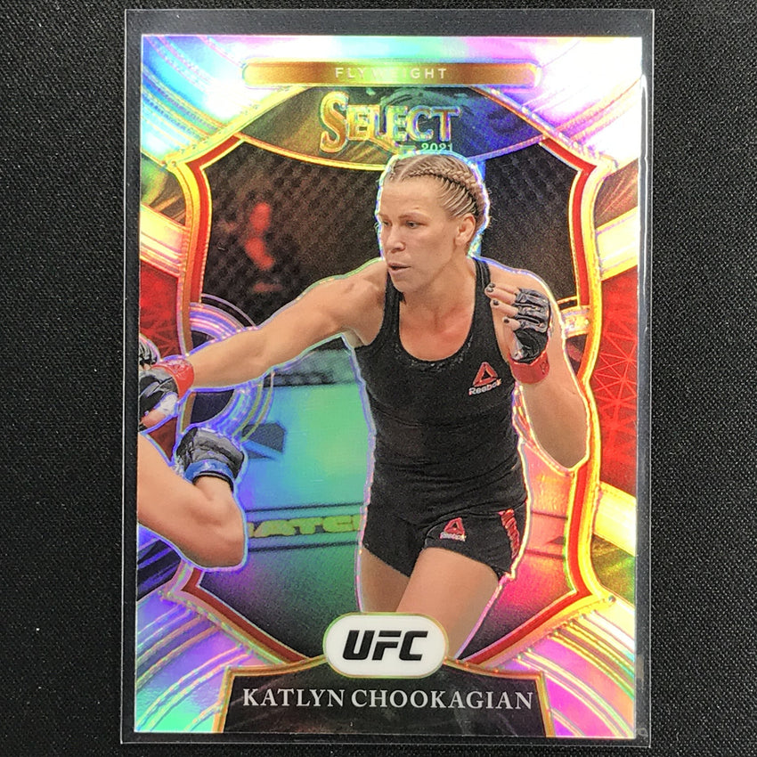 2021 Select Katlyn Chookagian Concourse Silver Prizm No 17
