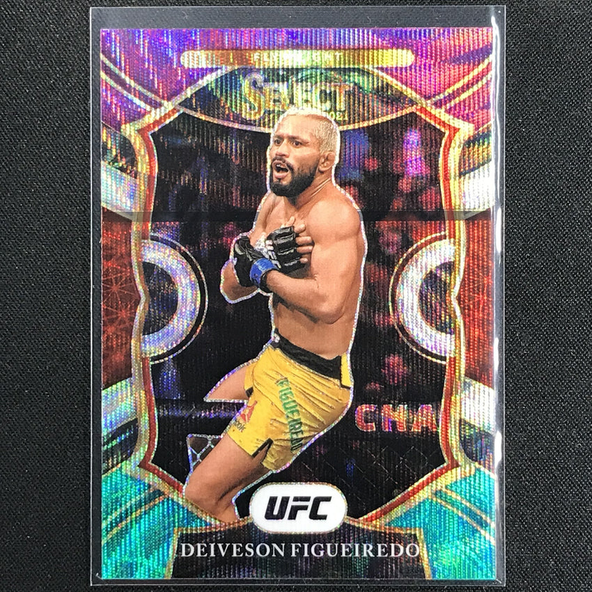 2021 Select Deiveson Figueiredo Concourse Tri-color No 100
