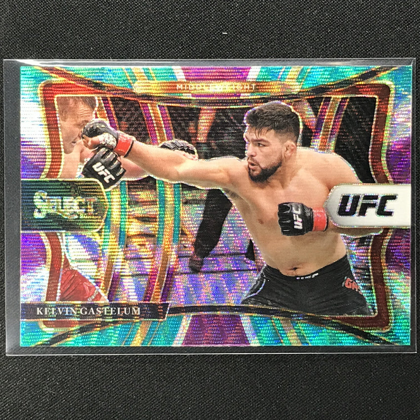 2021 Select Kelvin Gastelum Premier Level Tri-color No 167