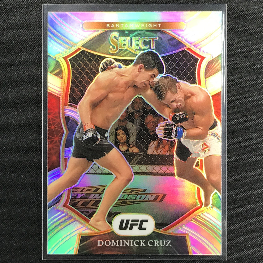 2021 Select Dominick Cruz Concourse Silver Prizm No 42