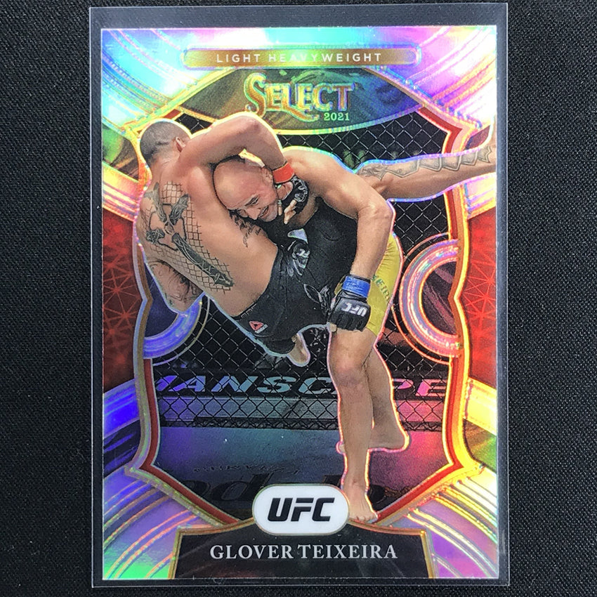 2021 Select Glover Teixeira Concourse Silver Prizm No 44