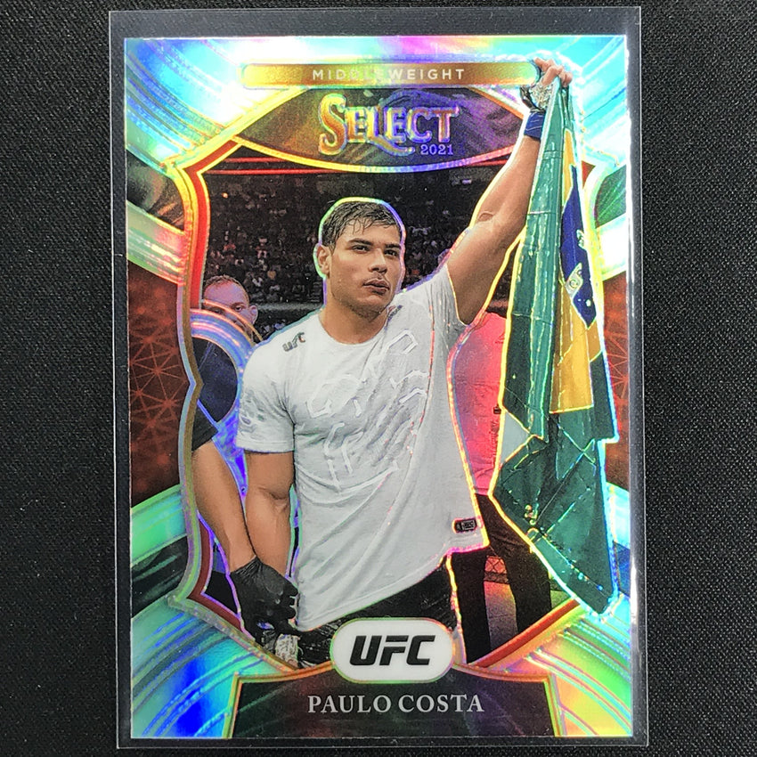 2021 Select Paulo Costa Concourse Silver Prizm No 69