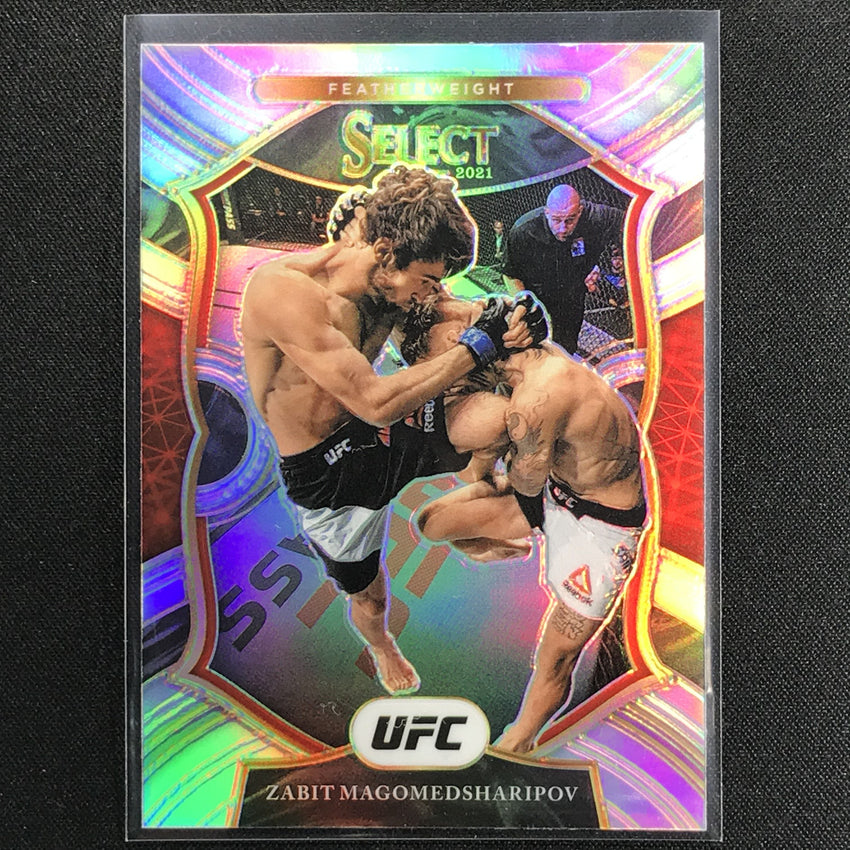 2021 Select Zabit Magomedsharipov Concourse Silver Prizm No 83