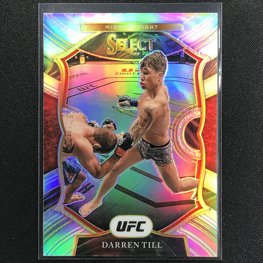 2021 Select Darren Till Concourse Silver Prizm No 90