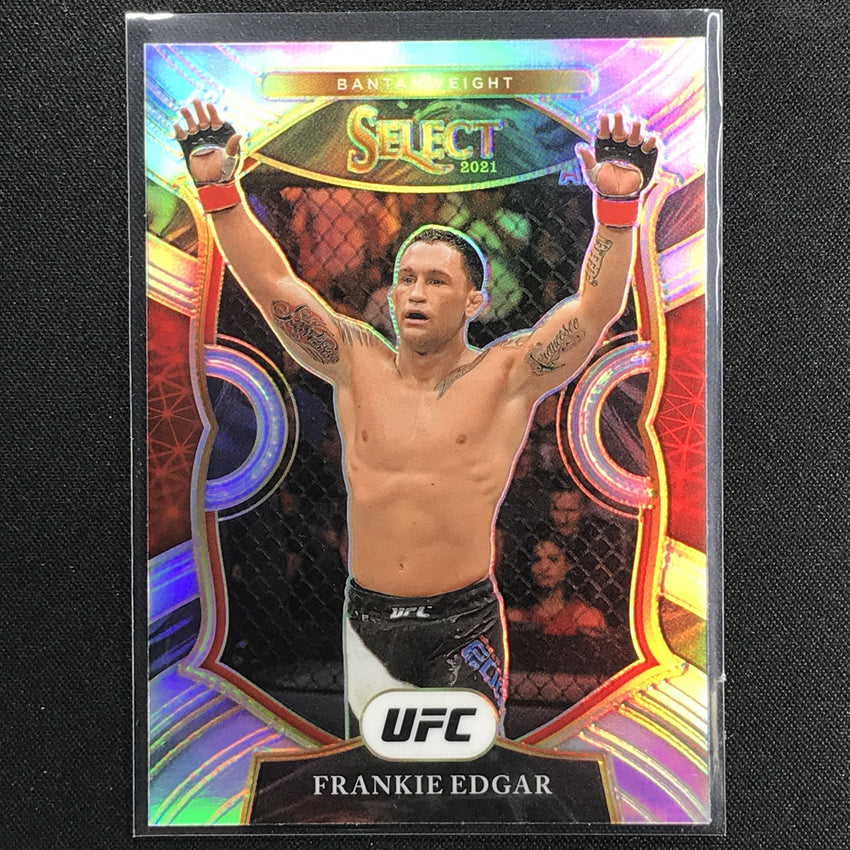 2021 Select Frankie Edgar Concourse Silver Prizm No 4