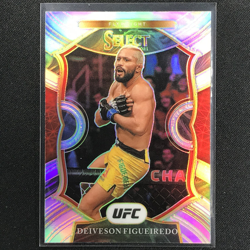 2021 Select Deiveson Figueiredo Concourse Silver Prizm No 100