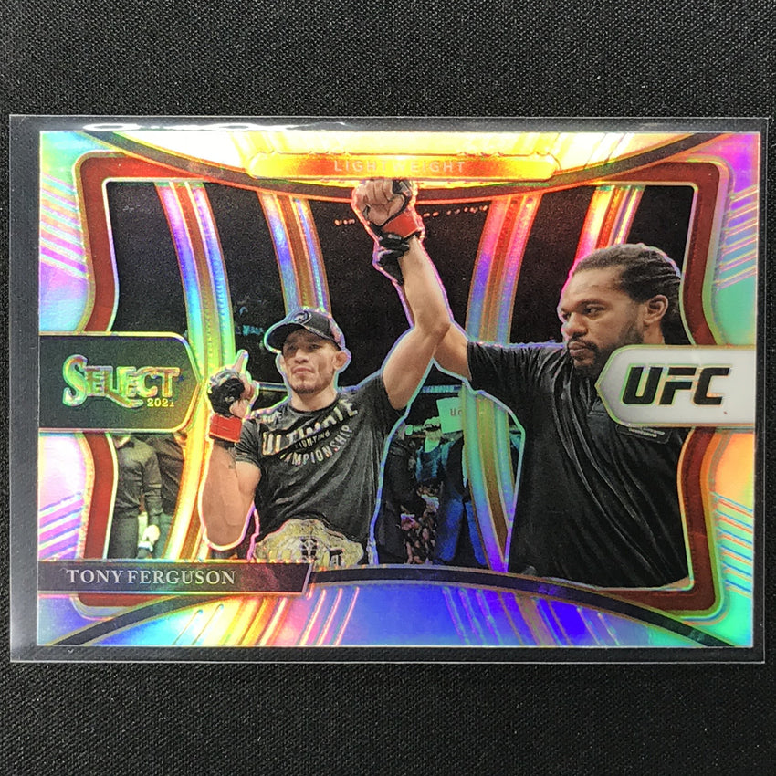2021 Select Tony Ferguson Premier Level Silver Prizm No 110