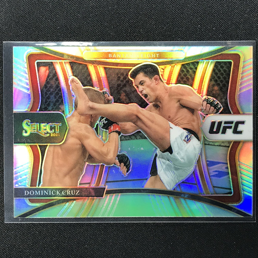 2021 Select Dominick Cruz Premier Level Silver Prizm No 111