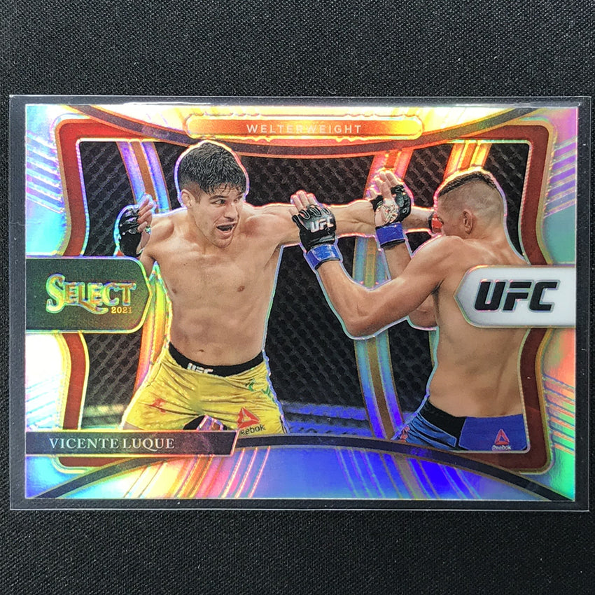 2021 Select Vicente Luque Premier Level Silver Prizm No 121