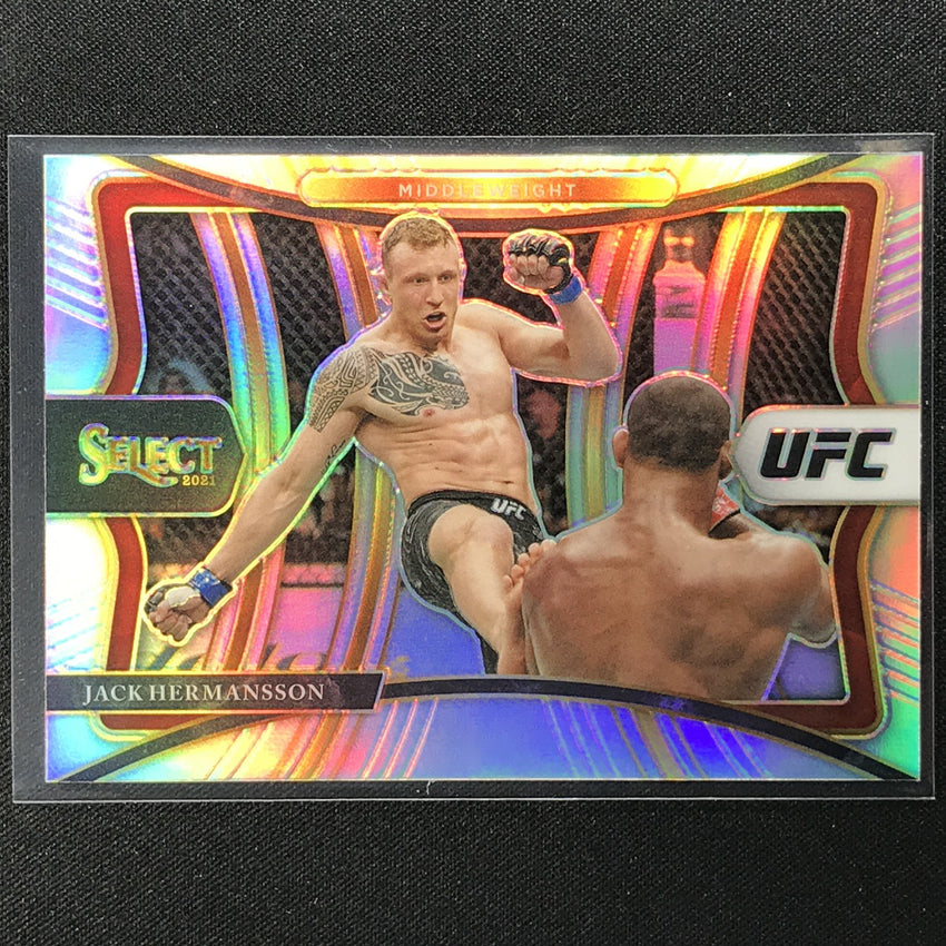 2021 Select Jack Hermansson Premier Level Silver Prizm No 138