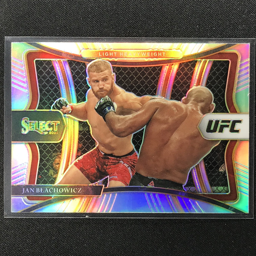 2021 Select Jan Blachowicz Premier Level Silver Prizm No 143