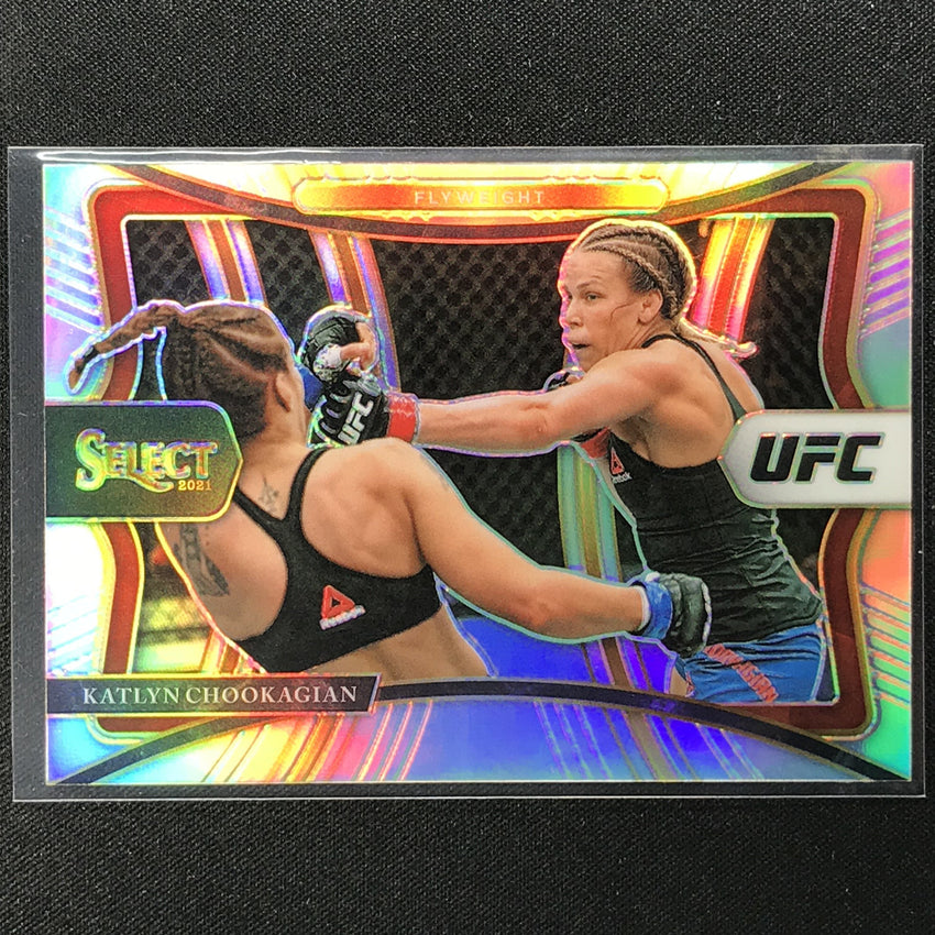 2021 Select Katlyn Chookagian Premier Level Silver Prizm No 165