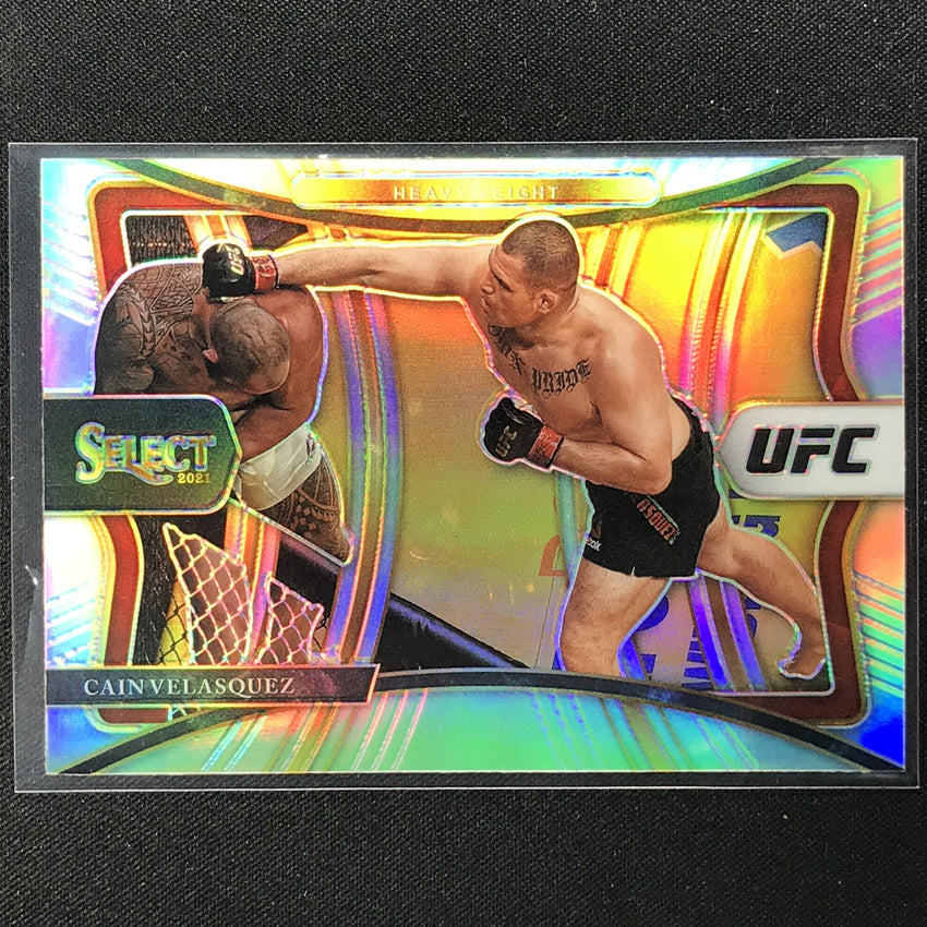 2021 Select Cain Velasquez Premier Level Silver Prizm No 177