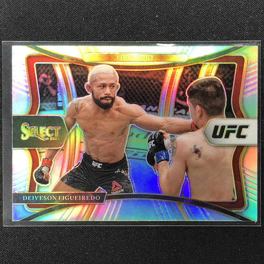 2021 Select Deiveson Figueiredo Premier Level Silver Prizm No 200