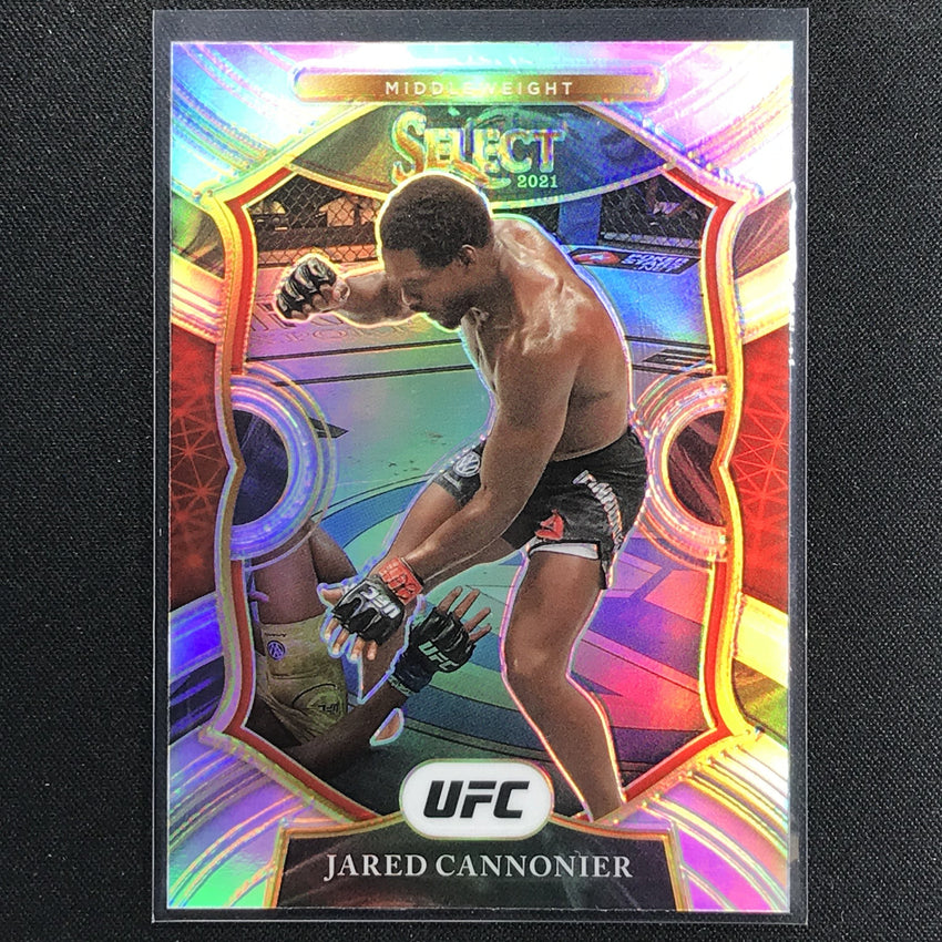 2021 Select Jared Cannonier Concourse Silver Prizm No 15