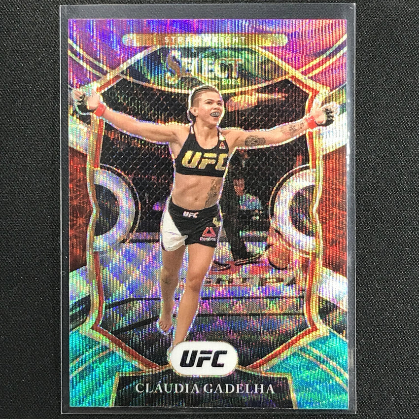2021 Select Claudia Gadelha Concourse Tri-color No 10