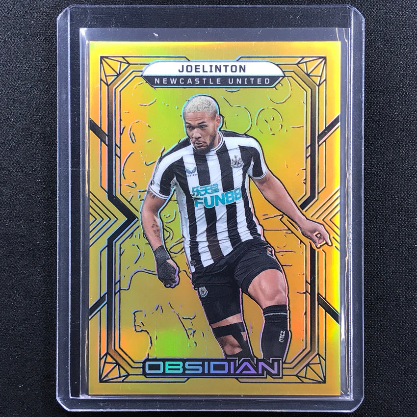 2022-23 Obsidian Joelinton Base Electric Etch Gold Flood 6/10
