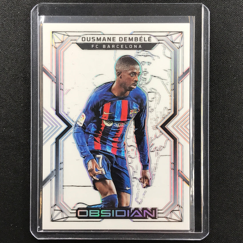 2022-23 Obsidian Ousmane Dembele Base Electric Etch Contra 6/9
