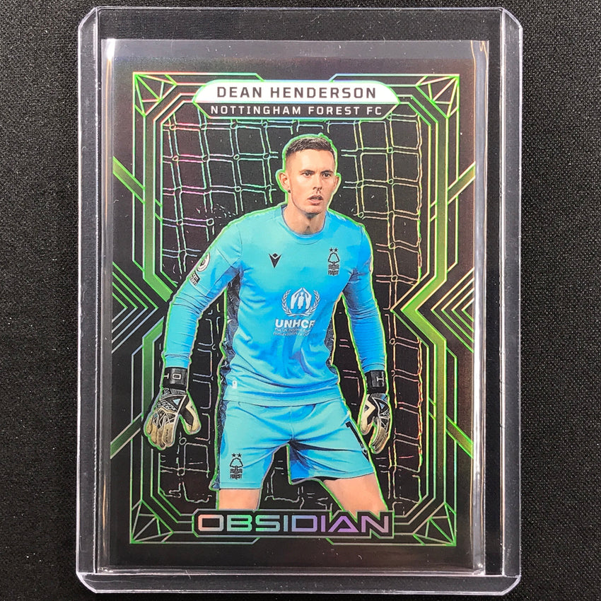 2022-23 Obsidian Dean Henderson Base Electric Etch Green 3/5