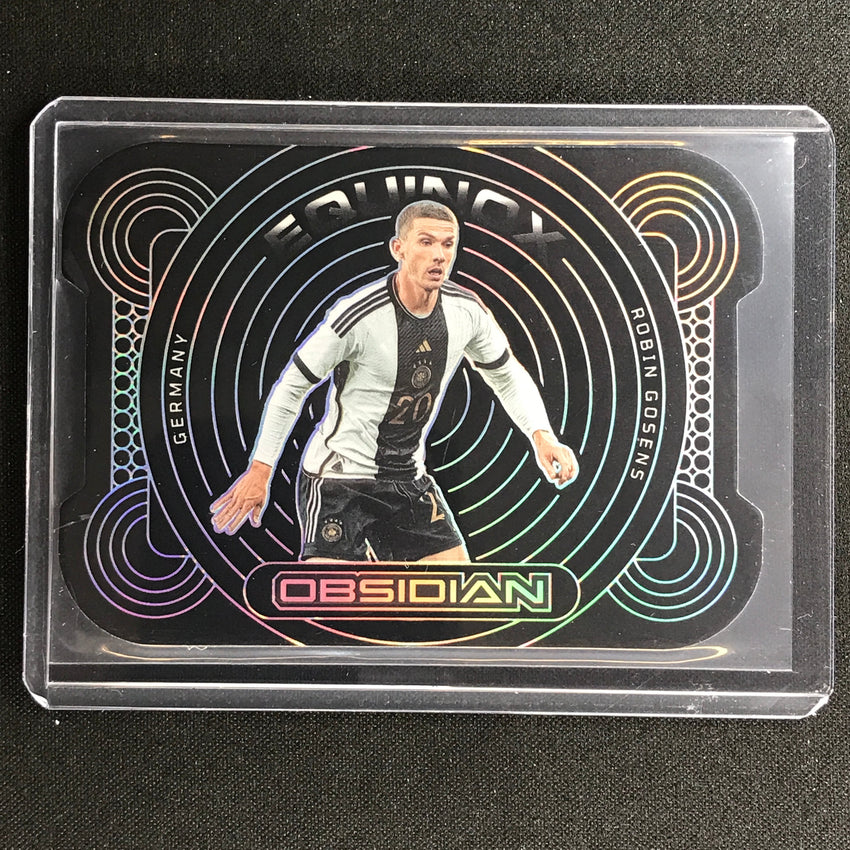 2022-23 Obsidian Robin Gosens Equinox Die-cut Silver 49/115