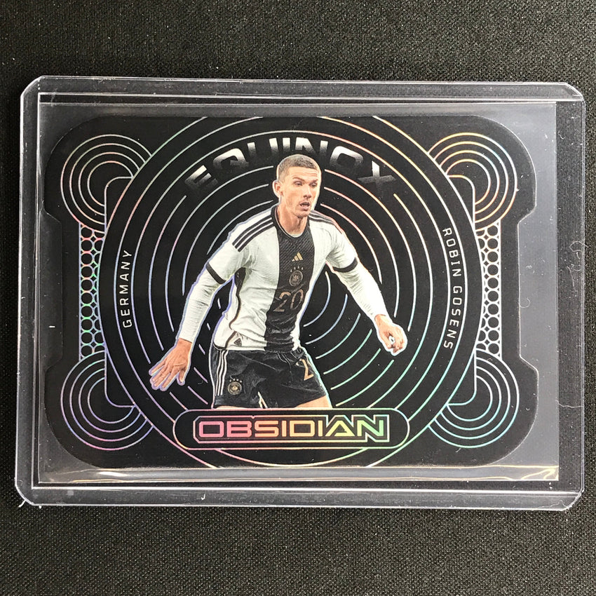 2022-23 Obsidian Robin Gosens Equinox Die-cut Silver 103/115