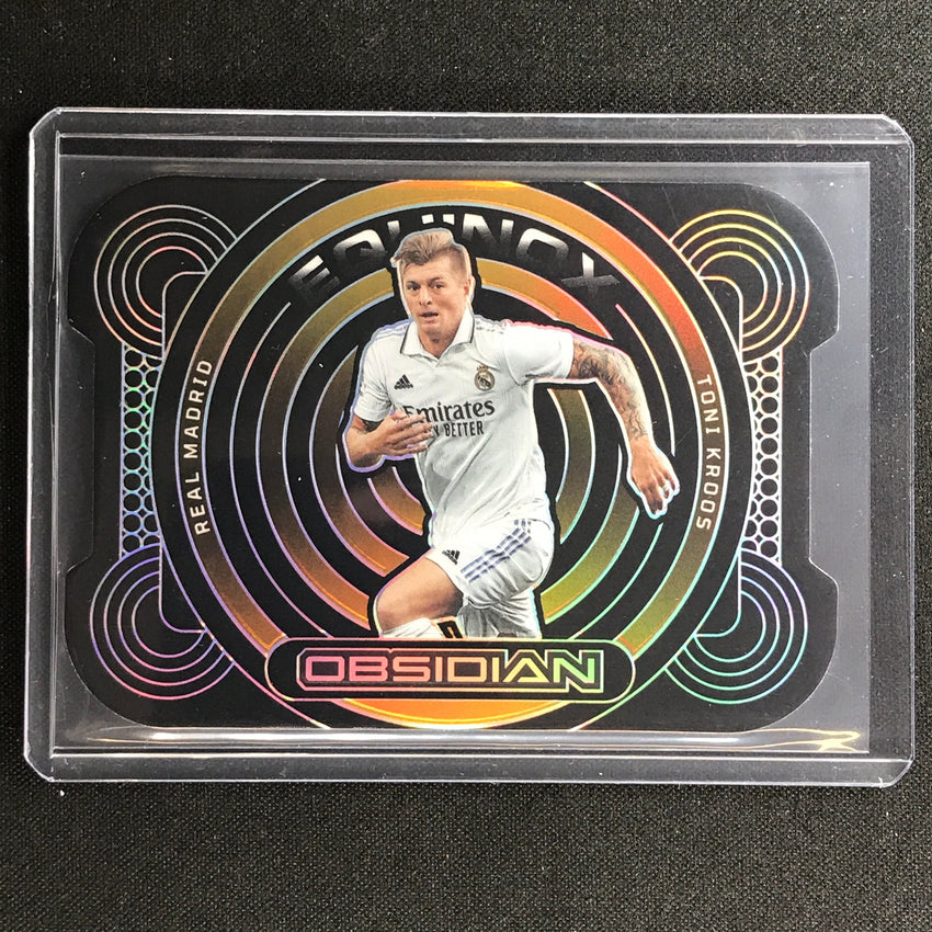 2022-23 Obsidian Toni Kroos Equinox Die-cut Silver 57/115
