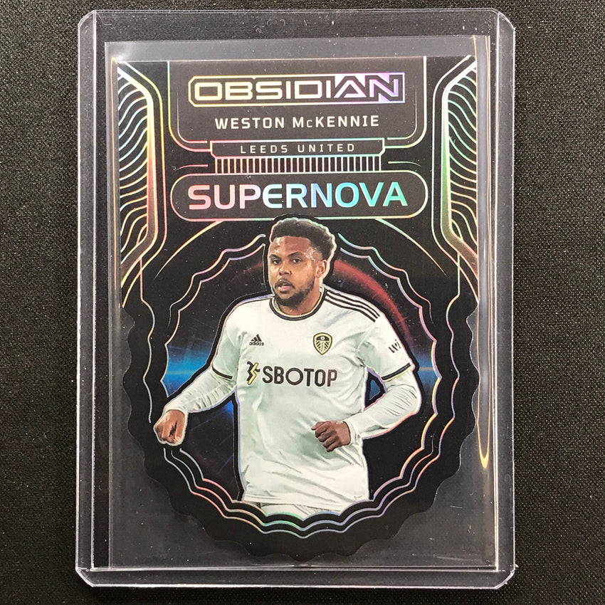 2022-23 Obsidian Weston Mckennie Supernova Die-cut Silver 86/115