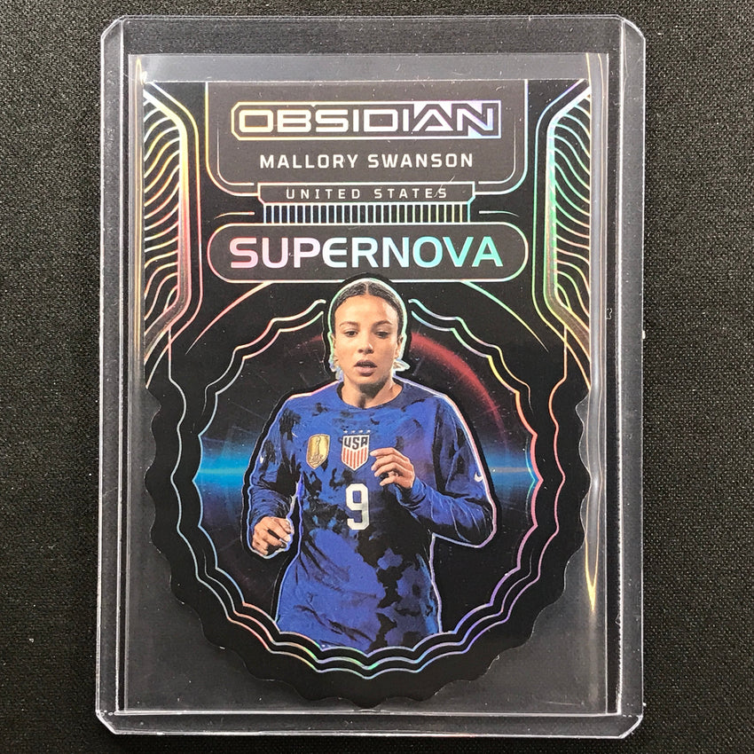 2022-23 Obsidian Mallory Swanson Supernova Die-cut Silver 56/115
