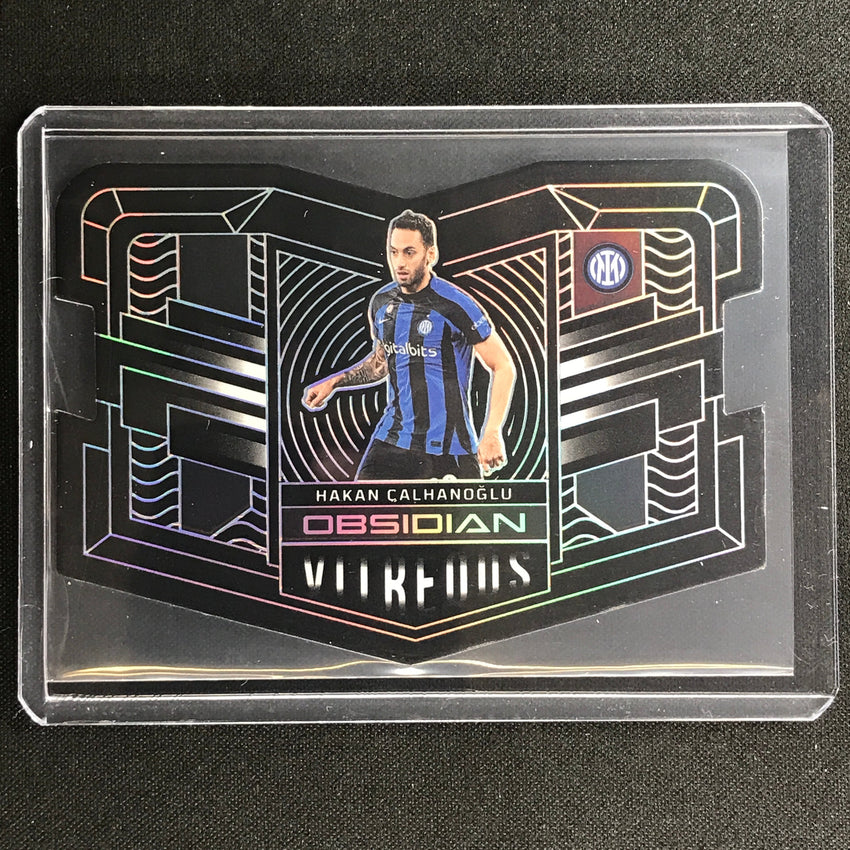 2022-23 Obsidian Hakan Calhanoglu Vitreous Die-cut Silver 43/115