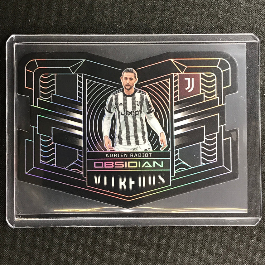 2022-23 Obsidian Adrien Rabiot Vitreous Die-cut Silver 41/115