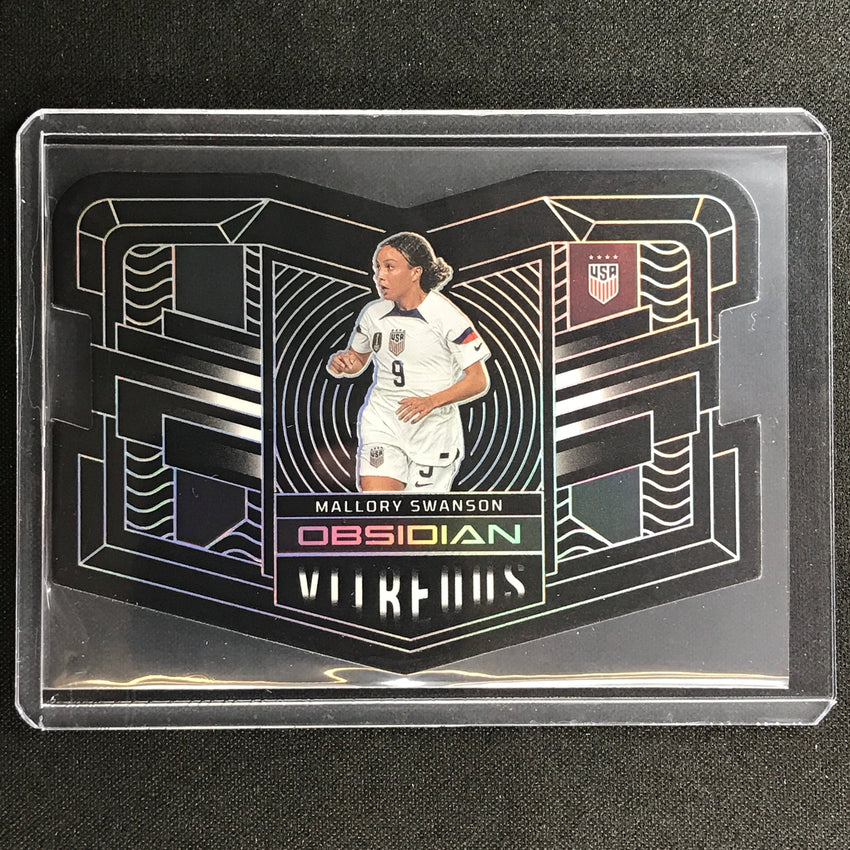 2022-23 Obsidian Mallory Swanson Vitreous Die-cut Silver 79/115-Cherry Collectables