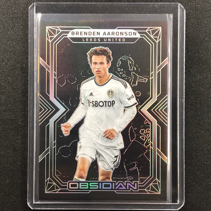 2022-23 Obsidian Brenden Aaronson Base Silver 30/115