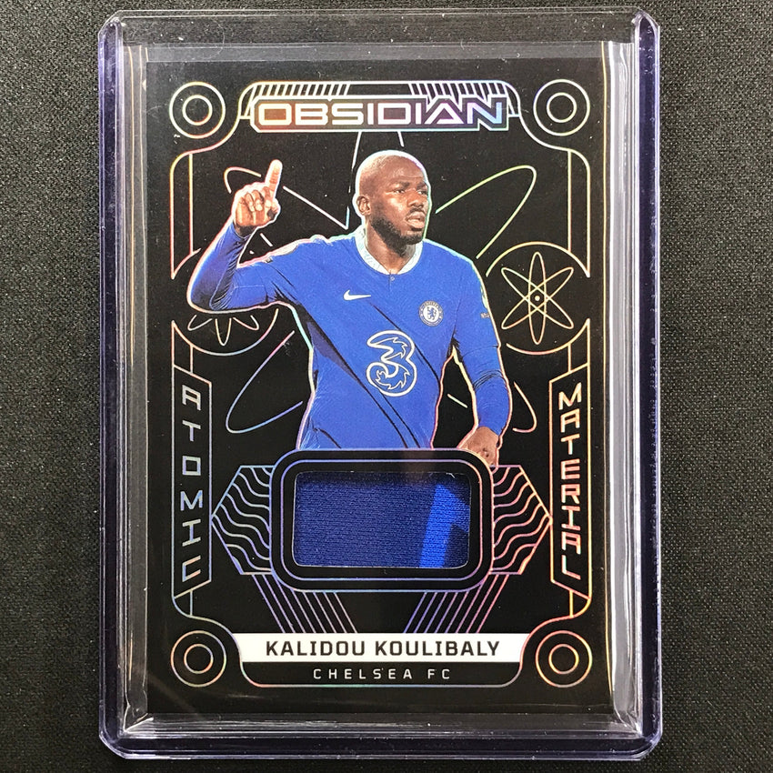 2022-23 Obsidian Kalidou Koulibaly Atomic Material Relic Silver 130/199