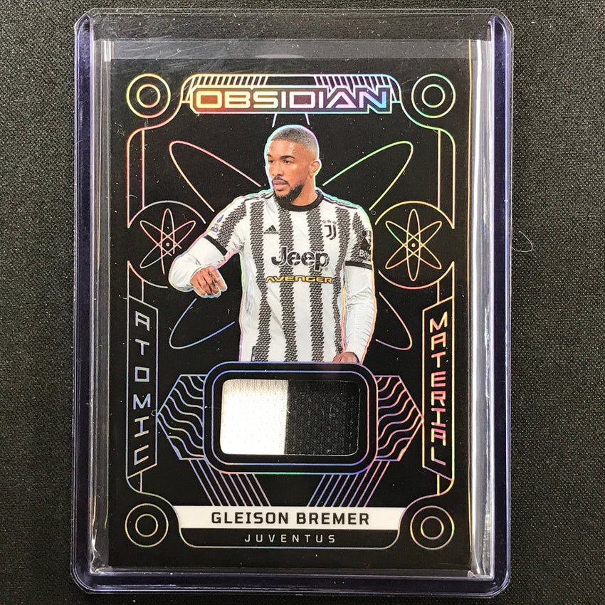 2022-23 Obsidian Gleison Bremer Atomic Material Relic Silver 121/199