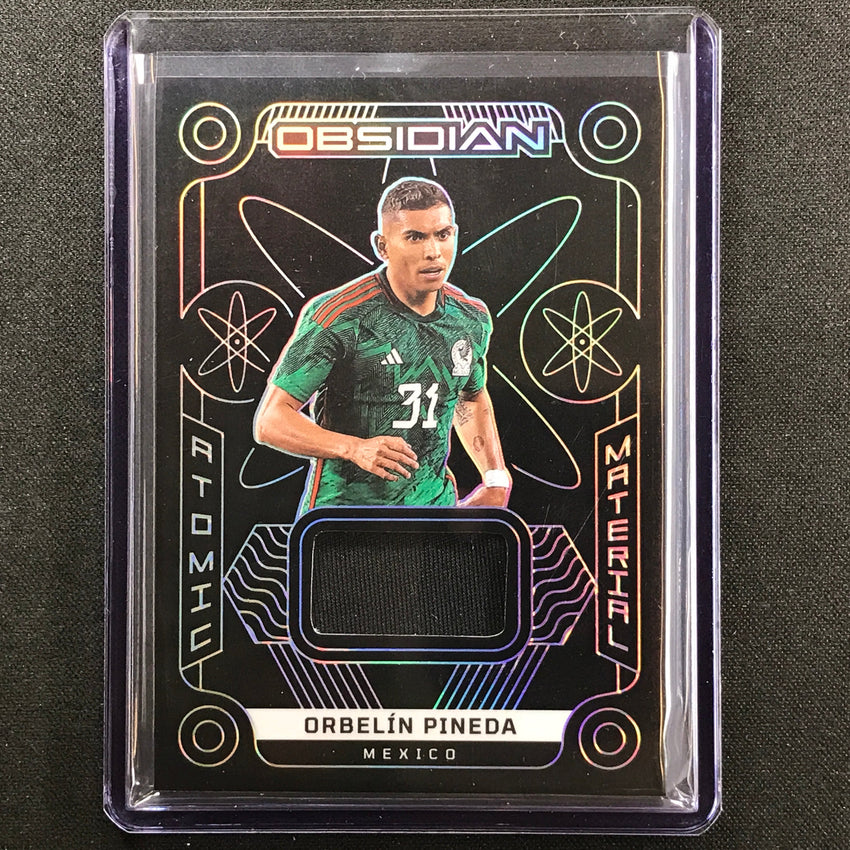 2022-23 Obsidian Orbelin Pineda Atomic Material Relic Silver 7/99
