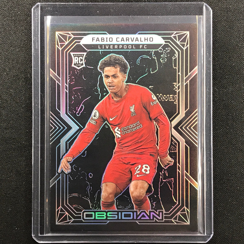 2022-23 Obsidian Fabio Carvalho Rookie Base Silver 39/115