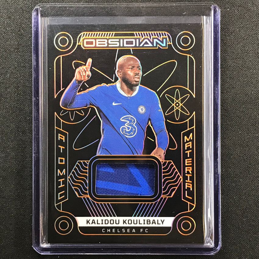 2022-23 Obsidian Kalidou Koulibaly Atomic Material Relic Electric Orange 35/75